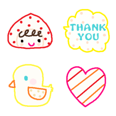 Various emoji 977 adult cute simple