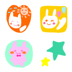 Emoji de selo de coelho