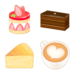 ケーキと洋菓子の絵文字 Line絵文字 Line Store