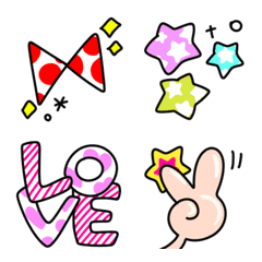 POP & happy emoji