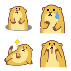 Cute prairie dog emoji 3