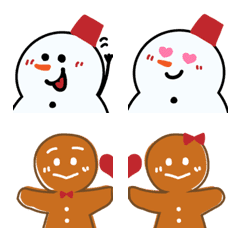 Snowman who can be used in winter