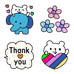 Various emoji 985 adult cute simple