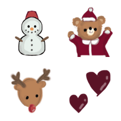 winter bears Emoji. 2