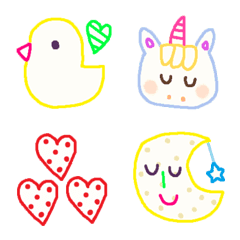 Various emoji 988 adult cute simple