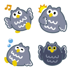 Cute owl emoji 3
