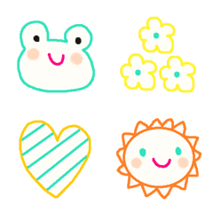 Various emoji 990 adult cute simple