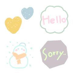 simple emoji kaomoji