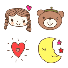 Various emoji 991 adult cute simple