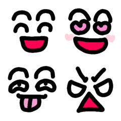 A Emoji of facial expression.
