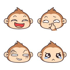 POPO monkey emoji