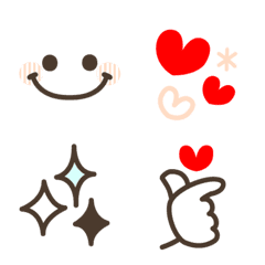 Kawaii emoji simple