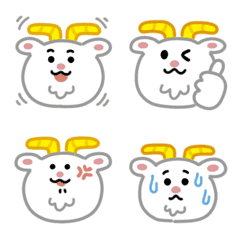 Cute goat emoji 3