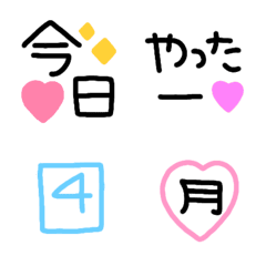 Cute and Useful letter emoji
