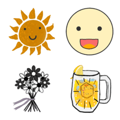 Simple style Emoji daily use