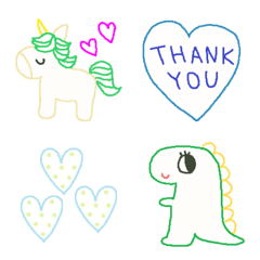 Various emoji 1000 adult cute simple