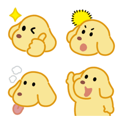 Cute dachshund emoji 3