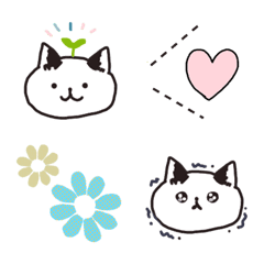An ordinary cat's life "emoji" 01