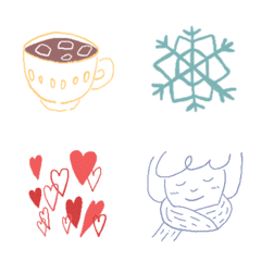 Winter natural emoji