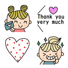 Various emoji 1009 adult cute simple