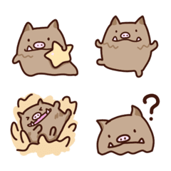 Wild boar everyday emoji