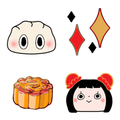 Chinese style emoji