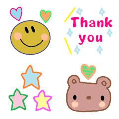 Various emoji 1011 adult cute simple