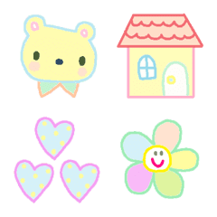Various emoji 1015 adult cute simple