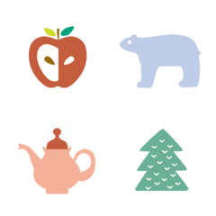 Emoji of North European pattern