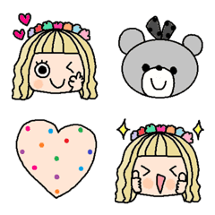 Various emoji 1021 adult cute simple