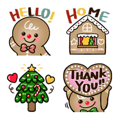 クリスマス♡クッキーちゃん（文字入り）
