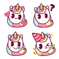 Cute Unicorn Emoji