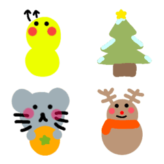 Winter Emoji that conveys feelings