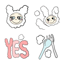 cotton candy Emoji!