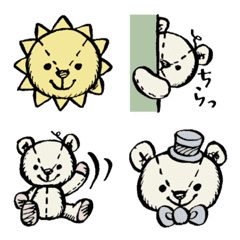 Days Teddy Bear 2(Emoji)