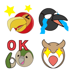 Take wing! sales bird tori-man ver Emoji