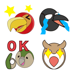 はばたけ! 出張戦士 鳥ーマン ver絵文字