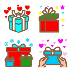 Emoji present box