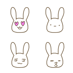 Emoji.l am rabbit.