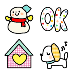 Various emoji 1036 adult cute simple