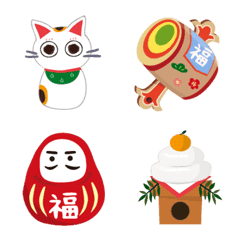 ehon emoji Sticker Natural [New Year]