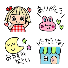 Various emoji 1039 adult cute simple