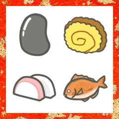 Emoji of Osechi