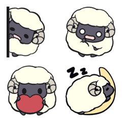 Lovely Sheep Emoji