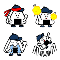 Rice ball baseball [ Emoji ] 2