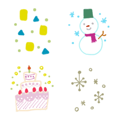 Easy-to-use emoji in winter