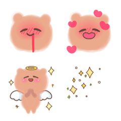 Excited OTAKU Bear Emoji