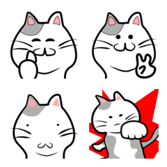 Emoji of a cat
