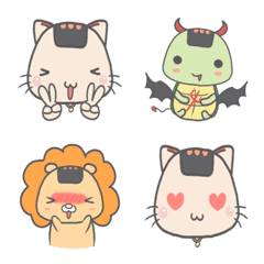 Onigiri Cat family