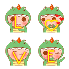 Baby Dino - Adorable emoji 2
